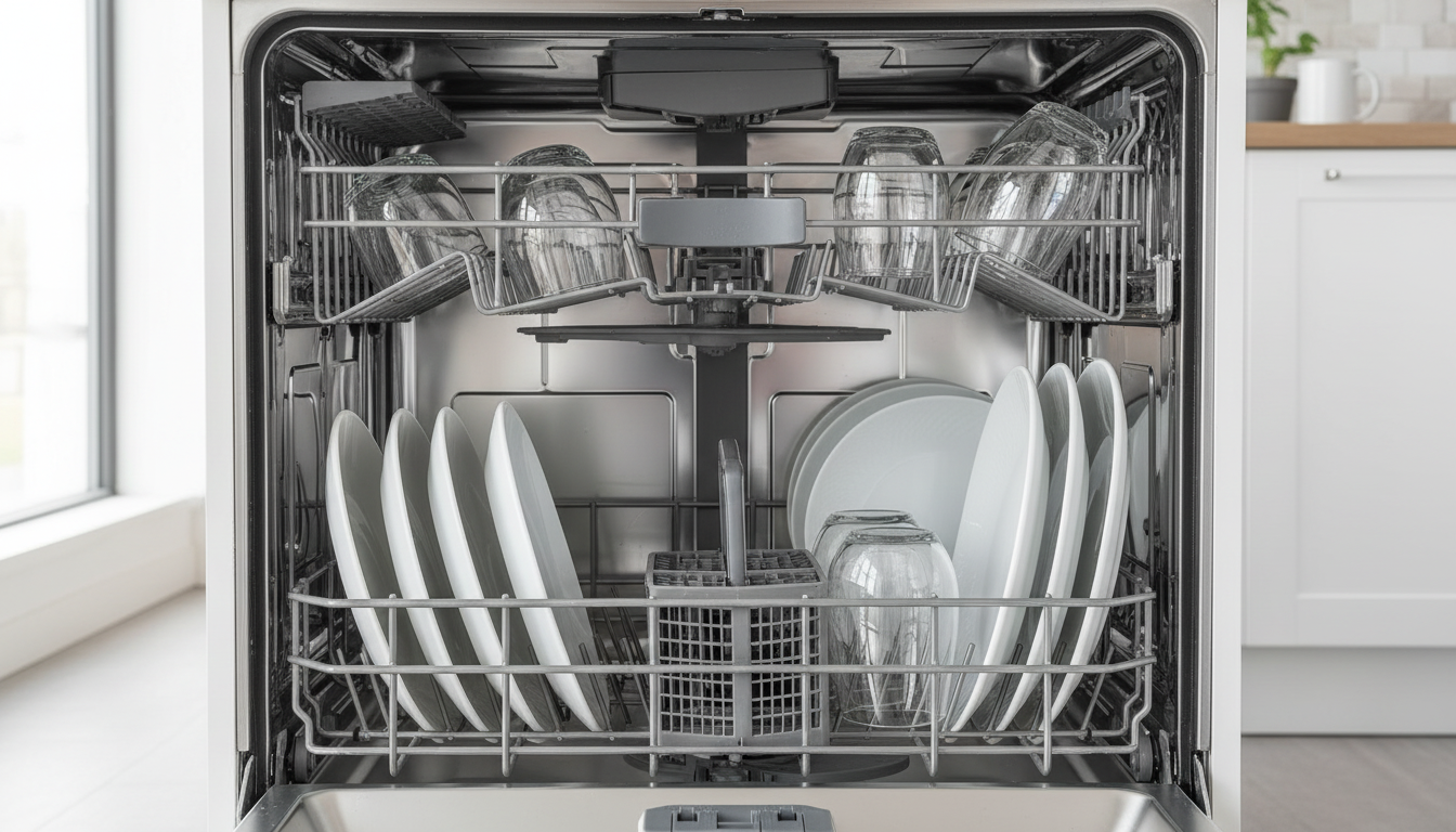 Open dishwasher - add-on cleaning and maintenance services